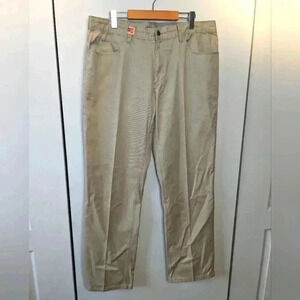 MICHEAL KORS Men Classic fit 100% cotton pants Nice beige  color size 36